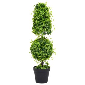 Planta de Boj artificial con macetero verde 100 cm