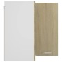 Eckhängeschrank aus Eichenholz 57x57x60 cm von vidaXL, Küchenschränke - Ref: Foro24-806393, Preis: 82,04 €, Rabatt: %