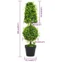 Artificial Boxwood plant with green pot 100 cm by vidaXL, artificial flora - Ref: Foro24-336513, Price: 95,92 €, Discount: %