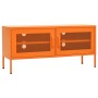Orangefarbener TV-Schrank aus Stahl, 105 x 35 x 50 cm von vidaXL, TV-Möbel - Ref: Foro24-336237, Preis: 153,83 €, Rabatt: %