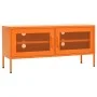 Orangefarbener TV-Schrank aus Stahl, 105 x 35 x 50 cm von vidaXL, TV-Möbel - Ref: Foro24-336237, Preis: 151,54 €, Rabatt: %