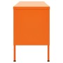 Orangefarbener TV-Schrank aus Stahl, 105 x 35 x 50 cm von vidaXL, TV-Möbel - Ref: Foro24-336237, Preis: 153,83 €, Rabatt: %