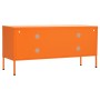 Orangefarbener TV-Schrank aus Stahl, 105 x 35 x 50 cm von vidaXL, TV-Möbel - Ref: Foro24-336237, Preis: 153,83 €, Rabatt: %