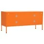 Orangefarbener TV-Schrank aus Stahl, 105 x 35 x 50 cm von vidaXL, TV-Möbel - Ref: Foro24-336237, Preis: 151,54 €, Rabatt: %