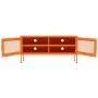 Orangefarbener TV-Schrank aus Stahl, 105 x 35 x 50 cm von vidaXL, TV-Möbel - Ref: Foro24-336237, Preis: 151,54 €, Rabatt: %