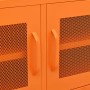 Orangefarbener TV-Schrank aus Stahl, 105 x 35 x 50 cm von vidaXL, TV-Möbel - Ref: Foro24-336237, Preis: 153,83 €, Rabatt: %