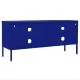 TV stand in navy blue steel, 105x35x50 cm by vidaXL, TV Furniture - Ref: Foro24-336226, Price: 164,22 €, Discount: %