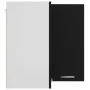 Eckschrank aus Holzwerkstoff schwarz 57x57x60 cm von vidaXL, Küchenschränke - Ref: Foro24-806391, Preis: 73,29 €, Rabatt: %