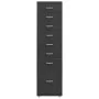 Anthracite metal mobile filing cabinet 28x41x109 cm by vidaXL, Filing cabinets - Ref: Foro24-335923, Price: 169,06 €, Discoun...