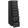 Anthracite metal mobile filing cabinet 28x41x109 cm by vidaXL, Filing cabinets - Ref: Foro24-335923, Price: 169,06 €, Discoun...