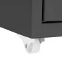 Anthracite metal mobile filing cabinet 28x41x109 cm by vidaXL, Filing cabinets - Ref: Foro24-335923, Price: 169,06 €, Discoun...