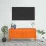 Orangefarbener TV-Schrank aus Stahl, 105 x 35 x 50 cm von vidaXL, TV-Möbel - Ref: Foro24-336228, Preis: 202,03 €, Rabatt: %