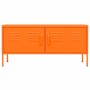 Orangefarbener TV-Schrank aus Stahl, 105 x 35 x 50 cm von vidaXL, TV-Möbel - Ref: Foro24-336228, Preis: 202,03 €, Rabatt: %