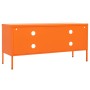 Orangefarbener TV-Schrank aus Stahl, 105 x 35 x 50 cm von vidaXL, TV-Möbel - Ref: Foro24-336228, Preis: 202,03 €, Rabatt: %