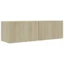 TV-Lounge-Möbel-Set 6-teilig Sonoma Eiche Ingenieurholz von vidaXL, TV-Möbel - Ref: Foro24-3079045, Preis: 206,69 €, Rabatt: %