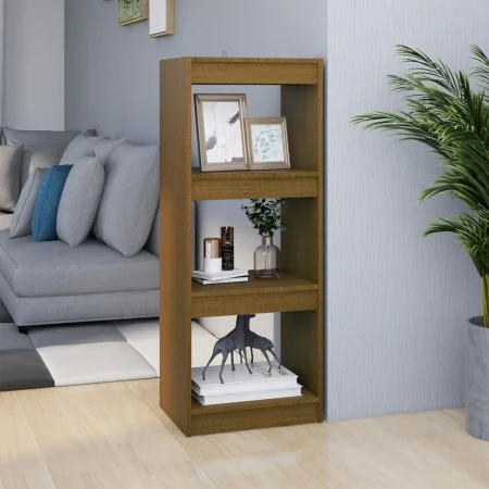 Solid pine honey-colored shelf/space divider 40x30x103.5cm by vidaXL, Bookcases and shelves - Ref: Foro24-808141, Price: 56,9...