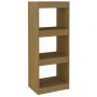 Solid pine honey-colored shelf/space divider 40x30x103.5cm by vidaXL, Bookcases and shelves - Ref: Foro24-808141, Price: 56,9...