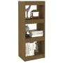 Solid pine honey-colored shelf/space divider 40x30x103.5cm by vidaXL, Bookcases and shelves - Ref: Foro24-808141, Price: 56,9...