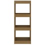 Solid pine honey-colored shelf/space divider 40x30x103.5cm by vidaXL, Bookcases and shelves - Ref: Foro24-808141, Price: 57,6...