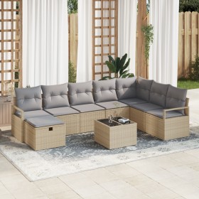 Comprar Conjunto Sofá Jardín 9 Piezas con Cojines