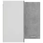 Concrete gray engineered wood corner hanging cabinet by vidaXL, Kitchen cabinets - Ref: Foro24-806394, Price: 84,34 €, Discou...