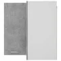 Concrete gray engineered wood corner hanging cabinet by vidaXL, Kitchen cabinets - Ref: Foro24-806394, Price: 84,34 €, Discou...