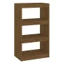 Honey brown pine shelf/space divider 60x30x103.5 cm by vidaXL, Bookcases and shelves - Ref: Foro24-808166, Price: 60,08 €, Di...