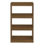 Regal/Raumteiler aus honigbraunem Kiefernholz, 60 x 30 x 103,5 cm von vidaXL, Bücherregale und Regale - Ref: Foro24-808166, P...