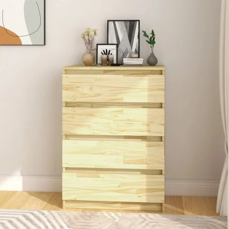 Mueble auxiliar madera maciza de pino 60x36x84 cm de vidaXL, Aparadores - Ref: Foro24-808103, Precio: 97,78 €, Descuento: %