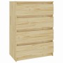Beistellschrank aus massivem Kiefernholz 60x36x84 cm von vidaXL, Sideboards - Ref: Foro24-808103, Preis: 99,28 €, Rabatt: %