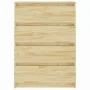 Mueble auxiliar madera maciza de pino 60x36x84 cm de vidaXL, Aparadores - Ref: Foro24-808103, Precio: 97,78 €, Descuento: %