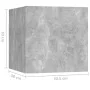 Set de muebles de salón 4 pzas madera ingeniería gris hormigón de vidaXL, Muebles TV - Ref: Foro24-3079155, Precio: 115,89 €,...