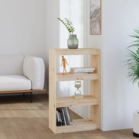 Regal/Raumteiler aus Kiefernholz, 60 x 30 x 103,5 cm von vidaXL, Bücherregale und Regale - Ref: Foro24-808163, Preis: 63,36 €...