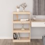 Regal/Raumteiler aus Kiefernholz, 60 x 30 x 103,5 cm von vidaXL, Bücherregale und Regale - Ref: Foro24-808163, Preis: 56,83 €...