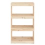 Regal/Raumteiler aus Kiefernholz, 60 x 30 x 103,5 cm von vidaXL, Bücherregale und Regale - Ref: Foro24-808163, Preis: 56,83 €...