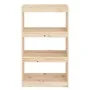 Regal/Raumteiler aus Kiefernholz, 60 x 30 x 103,5 cm von vidaXL, Bücherregale und Regale - Ref: Foro24-808163, Preis: 63,36 €...