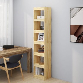 Estantería/divisor de espacios madera de pino 40x30x199 cm