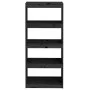 Black pine wood shelving/space divider 60x30x135.5 cm by vidaXL, Bookcases and shelves - Ref: Foro24-808172, Price: 56,05 €, ...