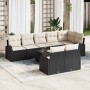 Conjunto de sofá de jardín 9 pcs 289 x 124 x 85 cm Poliratán