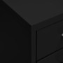 Black metal mobile filing cabinet 28x41x109 cm by vidaXL, Filing cabinets - Ref: Foro24-335922, Price: 127,80 €, Discount: %