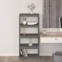 Estantería/divisor de espacios madera pino gris 60x30x135,5cm de vidaXL, Librerías y estanterías - Ref: Foro24-808170, Precio...