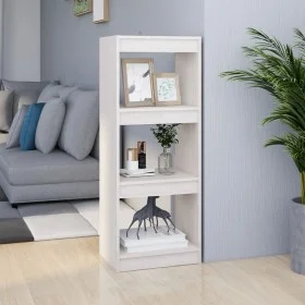 White pine wood shelf/space divider 40x30x103.5 cm by vidaXL, Bookcases and shelves - Ref: Foro24-808139, Price: 57,67 €, Dis...