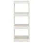 Estantería/divisor espacios madera pino blanco 40x30x103,5 cm de vidaXL, Librerías y estanterías - Ref: Foro24-808139, Precio...
