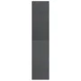 Graues Regal/Raumteiler aus massivem Kiefernholz, 40 x 30 x 135,5 cm von vidaXL, Bücherregale und Regale - Ref: Foro24-808145...