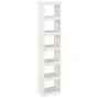 Estantería/divisor de espacios madera pino blanco 40x30x199 cm de vidaXL, Librerías y estanterías - Ref: Foro24-808154, Preci...