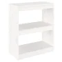 White pine wood shelf/space divider 60x30x71.5 cm by vidaXL, Bookcases and shelves - Ref: Foro24-808159, Price: 45,11 €, Disc...
