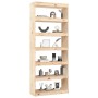 Regal/Raumteiler aus Kiefernholz 80x30x199,5 cm von vidaXL, Bücherregale und Regale - Ref: Foro24-808203, Preis: 141,22 €, Ra...