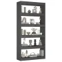 Gray pine wood shelving/space divider 80x30x167.4 cm by vidaXL, Bookcases and shelves - Ref: Foro24-808200, Price: 80,66 €, D...