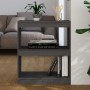 Estantería/divisor de espacios madera pino gris 60x30x71,5 cm