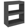 Kiefernholzregal/Raumteiler grau 60x30x71,5 cm von vidaXL, Bücherregale und Regale - Ref: Foro24-808160, Preis: 34,18 €, Raba...